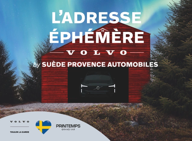 L'adresse éphémère Volvo Toulon au Printemps Grand Var