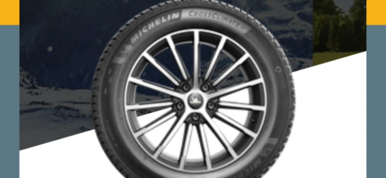 -10% de remise sur l'achat de 2 pneus Michelin CrossClimate disponibles en stock
