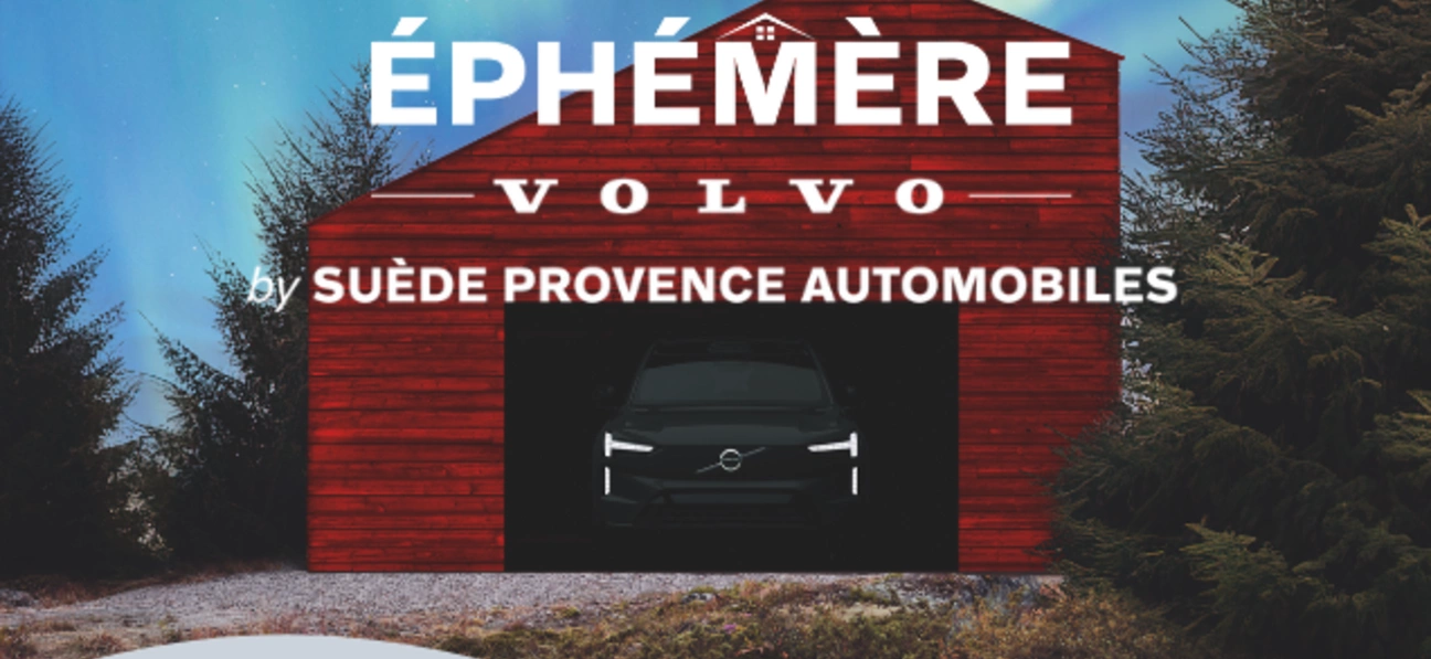 L'adresse éphémère Volvo Avignon x Collection Lambert