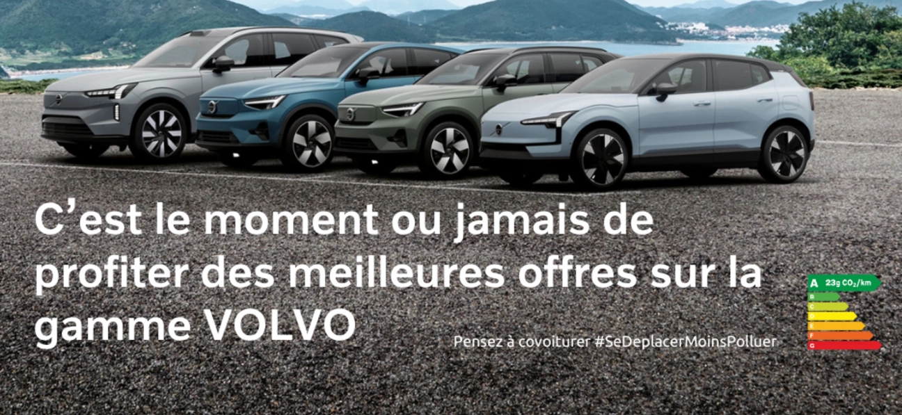 Profitez des offres spéciales sur la gamme VOLVO chez Volvo ACTENA