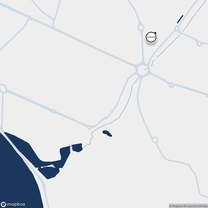 Carte illustrative montrant la position de la concession des sables d'olonne
