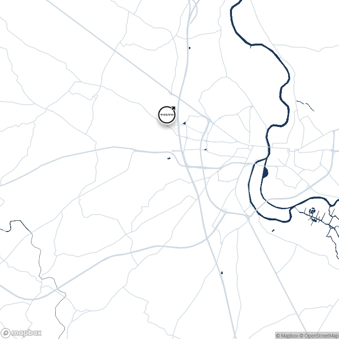 Carte illustrative montrant la situation de la concession de Saintes