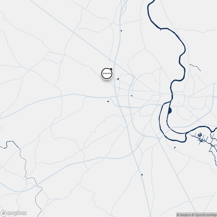 Carte illustrative montrant la situation de la concession de Saintes