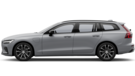 Vue latérale d’un Volvo V60 Gris Brume